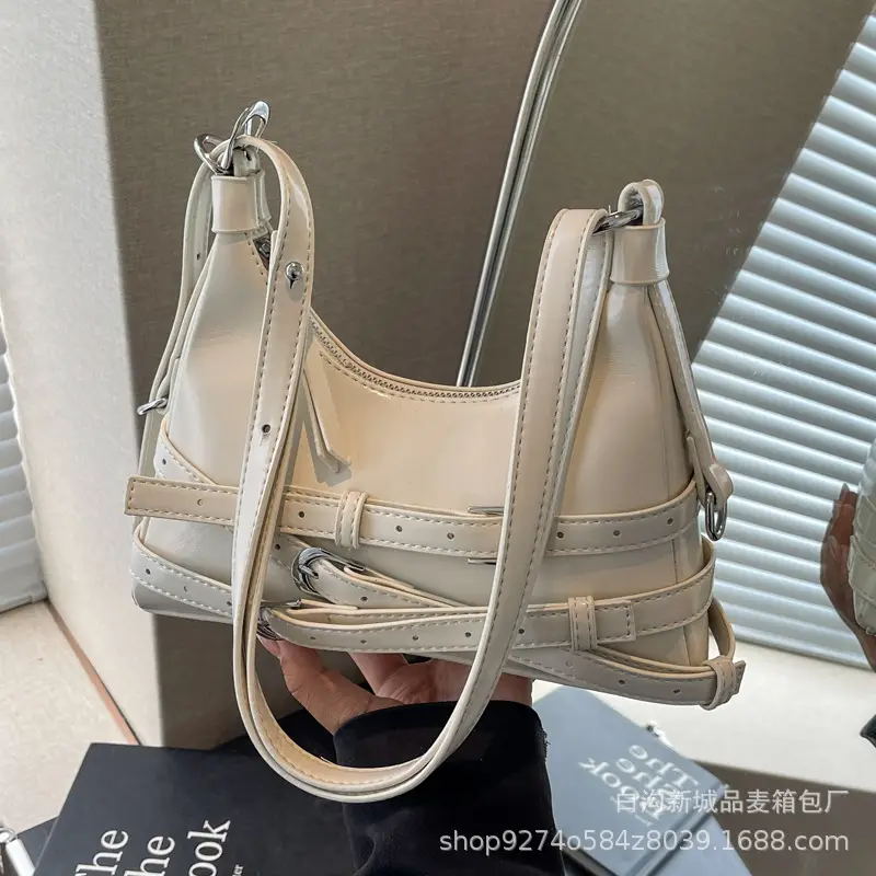 Elegant Beige Crossbody Bag for Women 2026 - Image 6