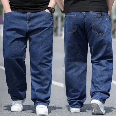 Plus Size Loose Fit Jeans Men Fat Weight 280kg — feature 8
