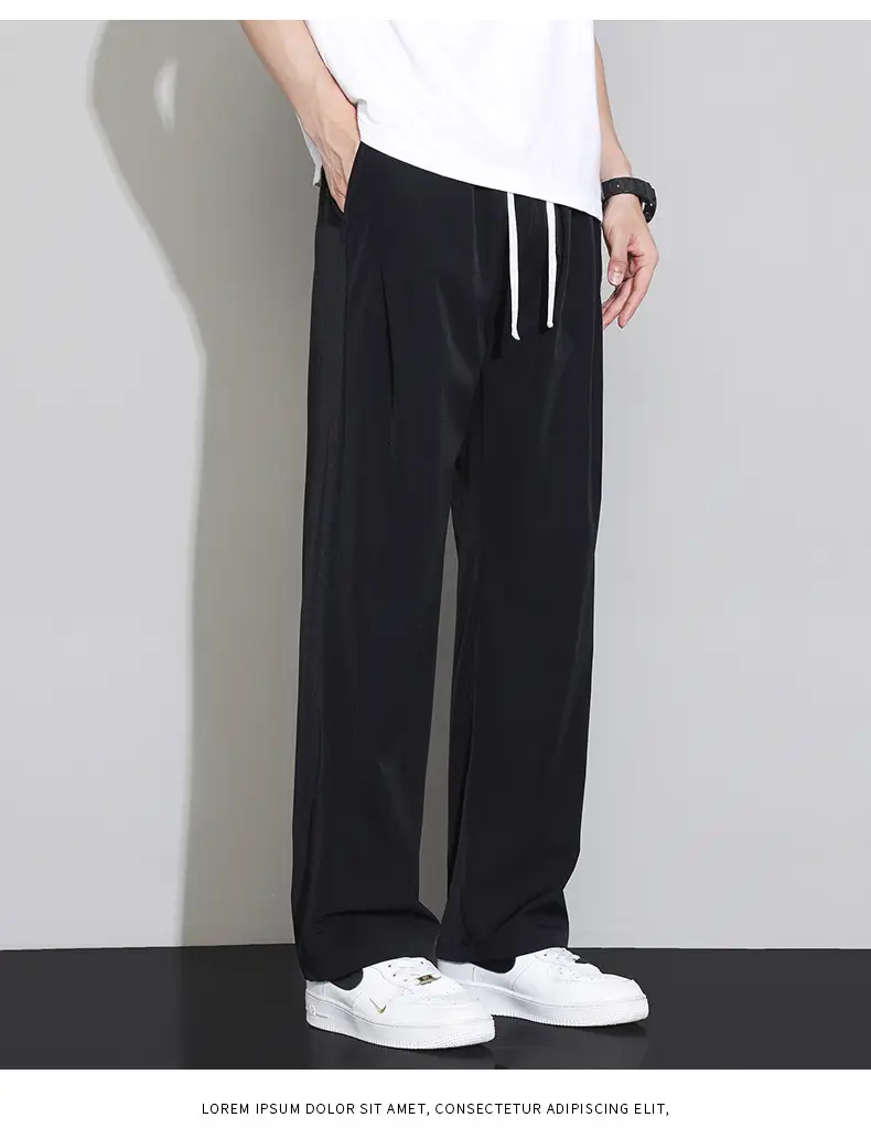 Men Ice Silk Slim Fit Pants Summer 2025 — feature 16
