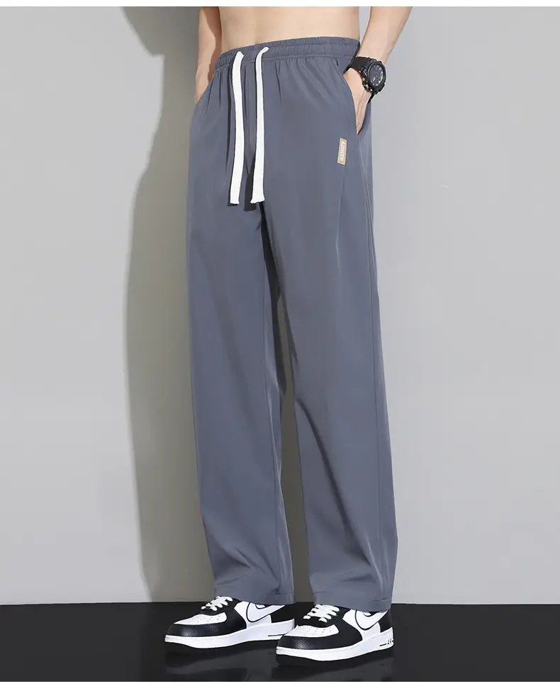 Men Ice Silk Slim Fit Pants Summer 2025 — feature 17