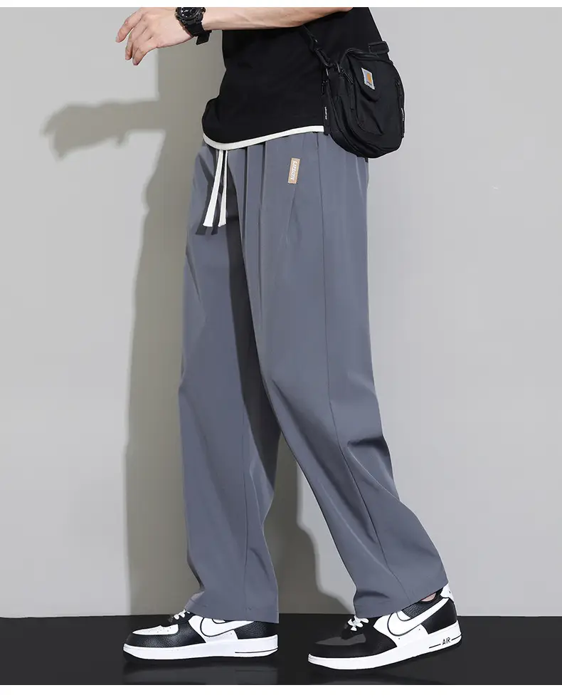 Men Ice Silk Slim Fit Pants Summer 2025 — feature 21