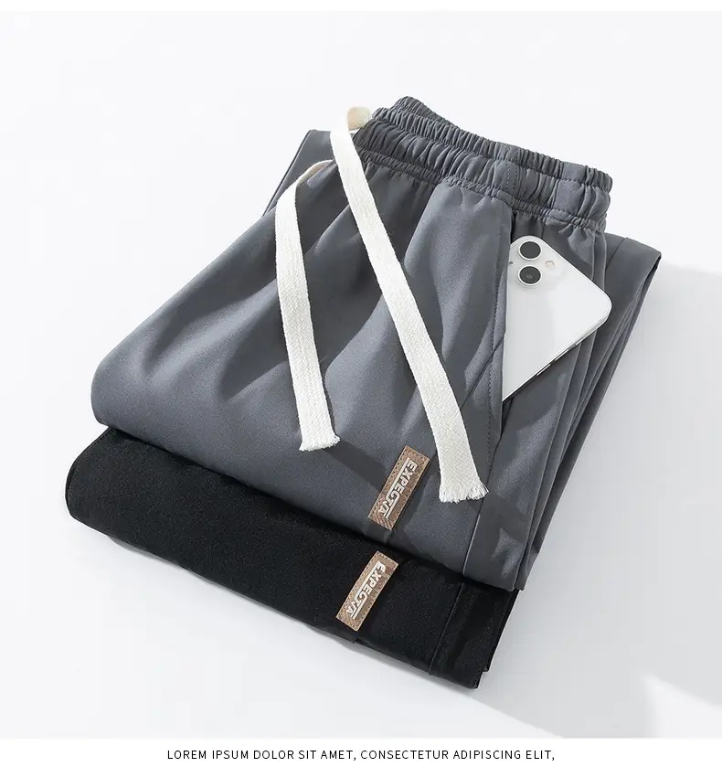 Men Ice Silk Slim Fit Pants Summer 2025 — feature 24