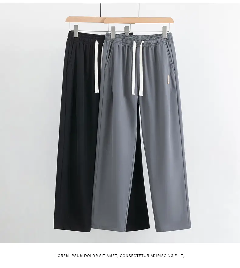 Men Ice Silk Slim Fit Pants Summer 2025 — feature 26