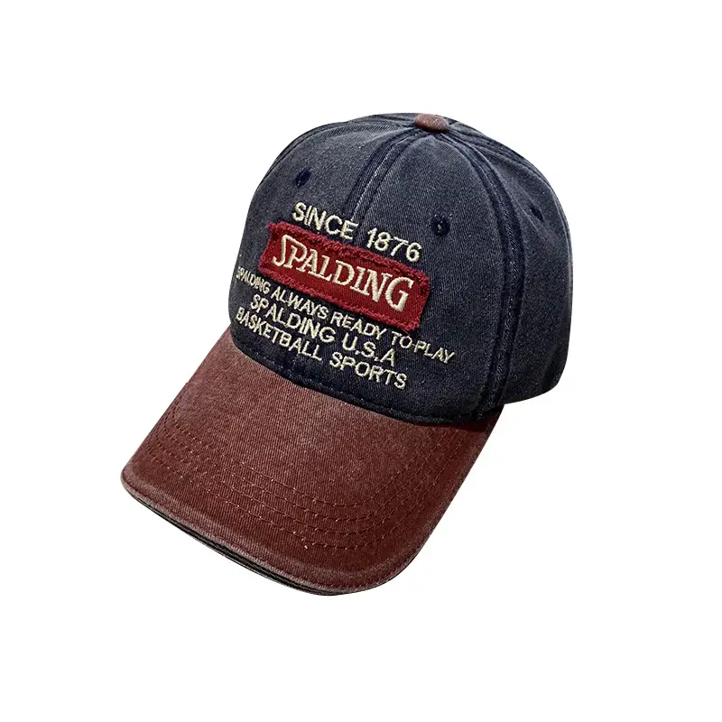 Women's American Style Retro Washed Baseball Cap - Image 9
