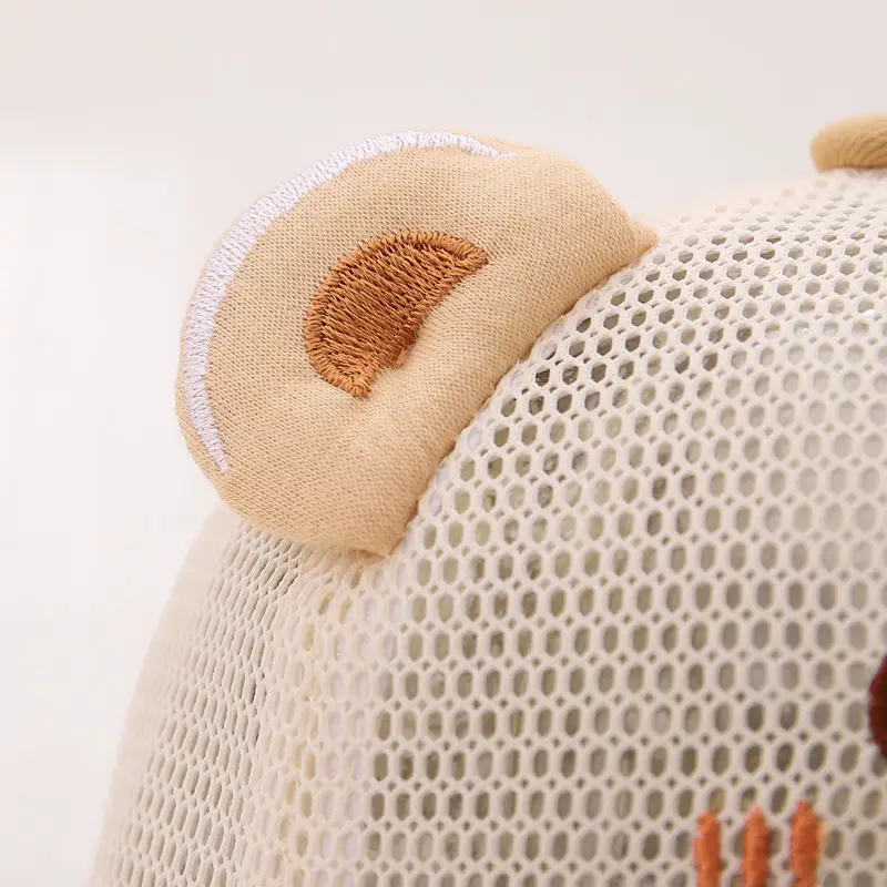 Baby Bear Fisherman Hat with Mesh Cap for Boys Girls — feature 11