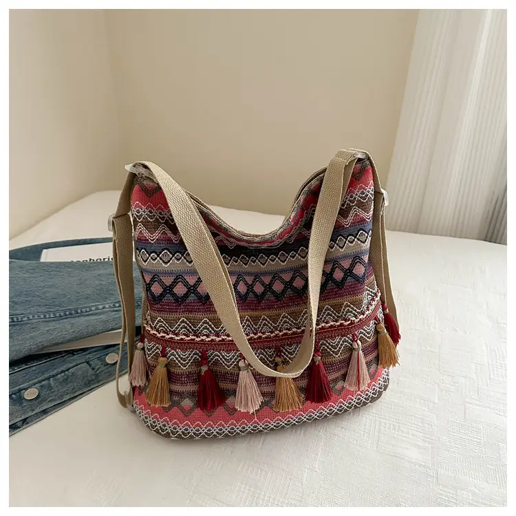 Women's Ethnic Tassel Shoulder Bag 2024 — feature 20