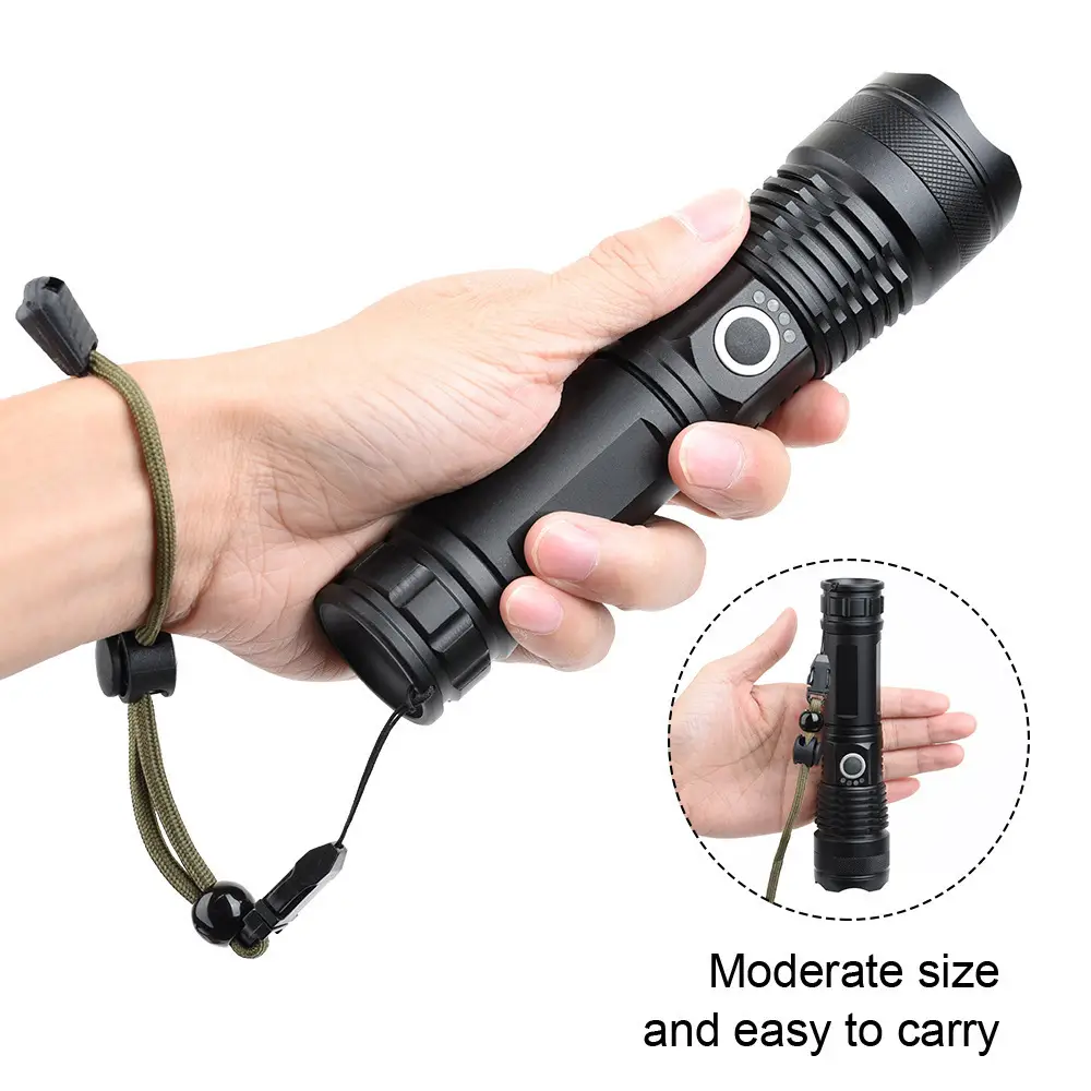Cross-border P50 P70 P90 Flashlight Aluminum Waterproof 36mm