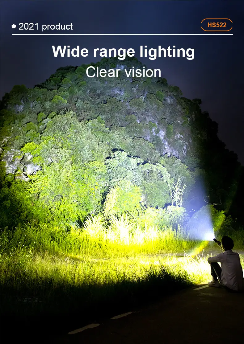 Cross-border P50 P70 P90 Flashlight Aluminum Waterproof 36mm — feature 9