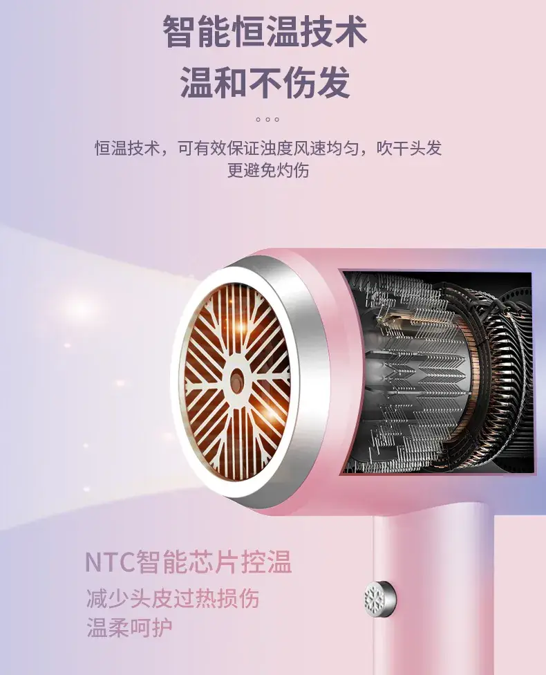 Cross-Border Hair Dryer Blue Light Negative Ion — feature 18