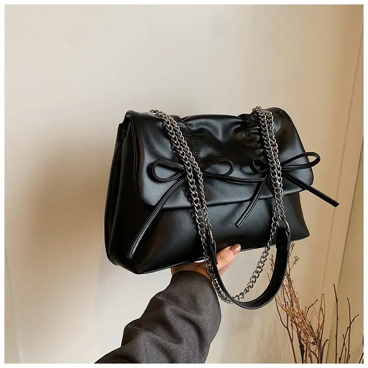 Korean Style Pleated Tote Bag Women Large Capacity — feature 11