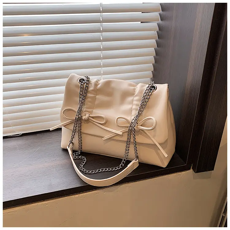 Korean Style Pleated Tote Bag Women Large Capacity — feature 13