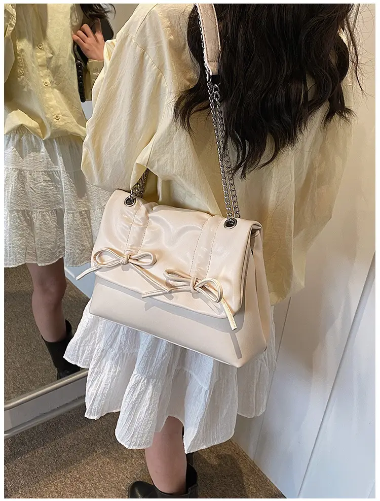 Korean Style Pleated Tote Bag Women Large Capacity — feature 22