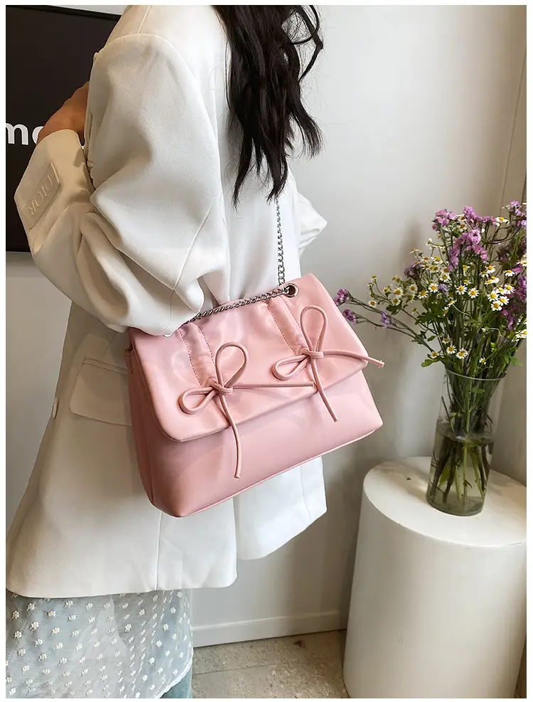 Korean Style Pleated Tote Bag Women Large Capacity — feature 30