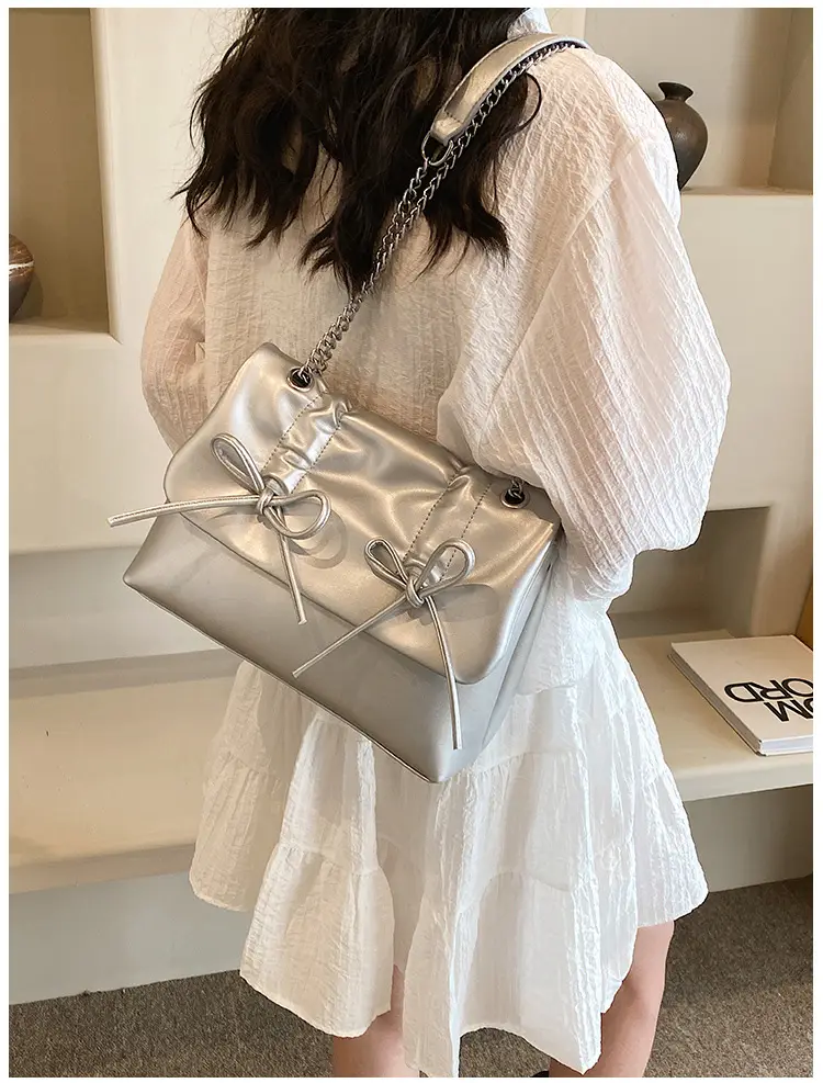 Korean Style Pleated Tote Bag Women Large Capacity — feature 36