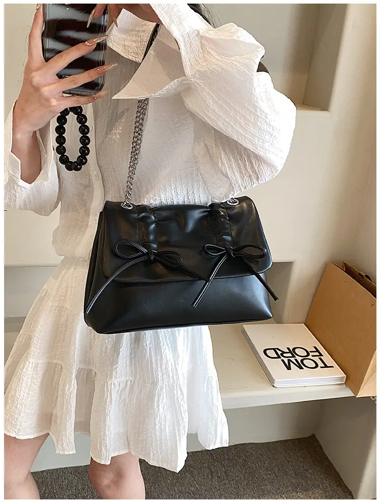 Korean Style Pleated Tote Bag Women Large Capacity — feature 37