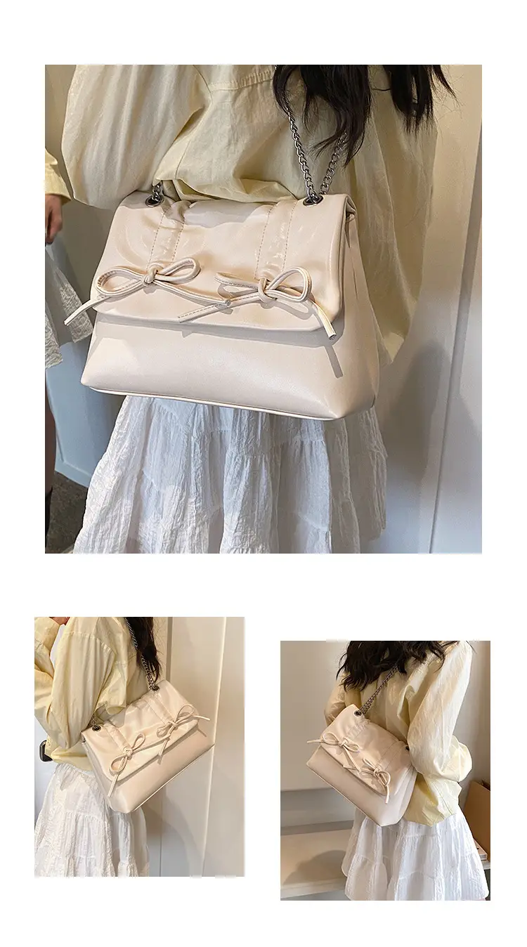 Korean Style Pleated Tote Bag Women Large Capacity — feature 6