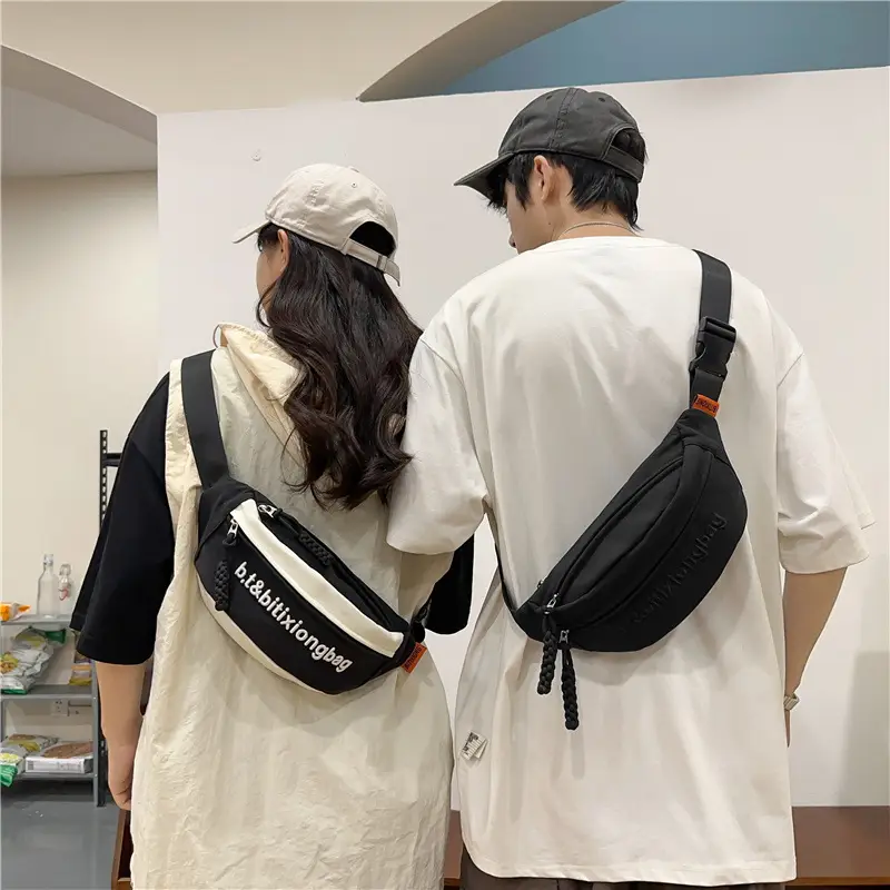 Women Canvas Crossbody Bag Large Capacity Sports Versatile Lightweight - Image 8