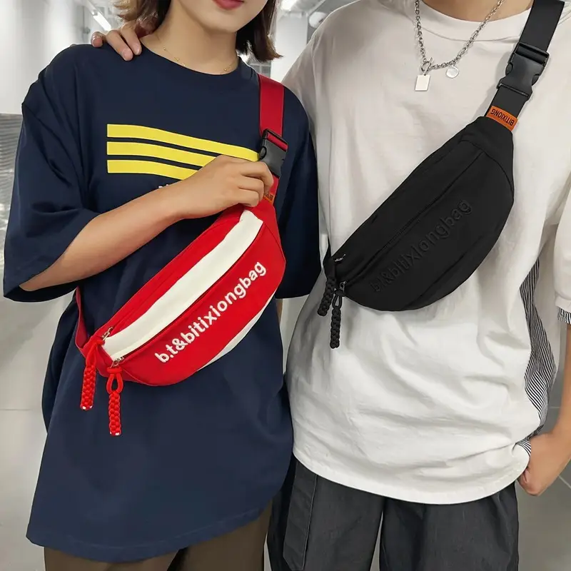 Women Canvas Crossbody Bag Large Capacity Sports Versatile Lightweight - Image 10