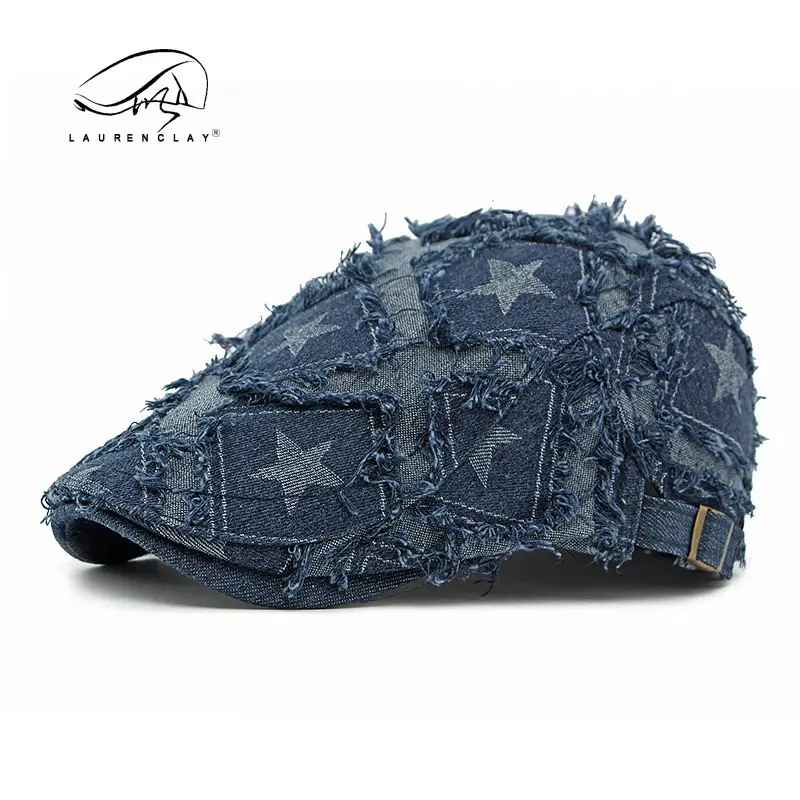 Women Denim Star Cap Small Size All Match - Image 9