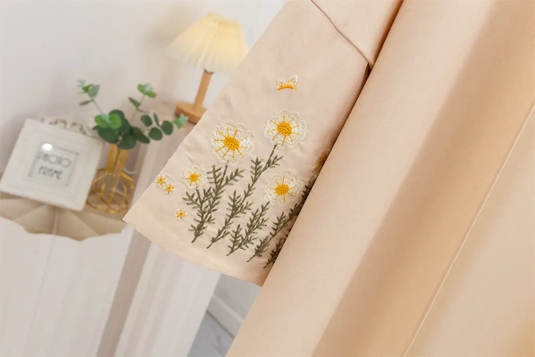 Cross-Border Foreign Trade Embroidered Cardigan with Long Sleeves and Embroidered Robes — feature 11