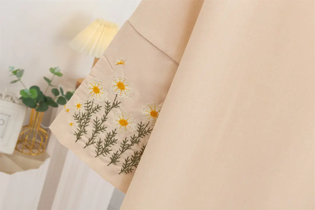 Cross-Border Foreign Trade Embroidered Cardigan with Long Sleeves and Embroidered Robes — feature 16
