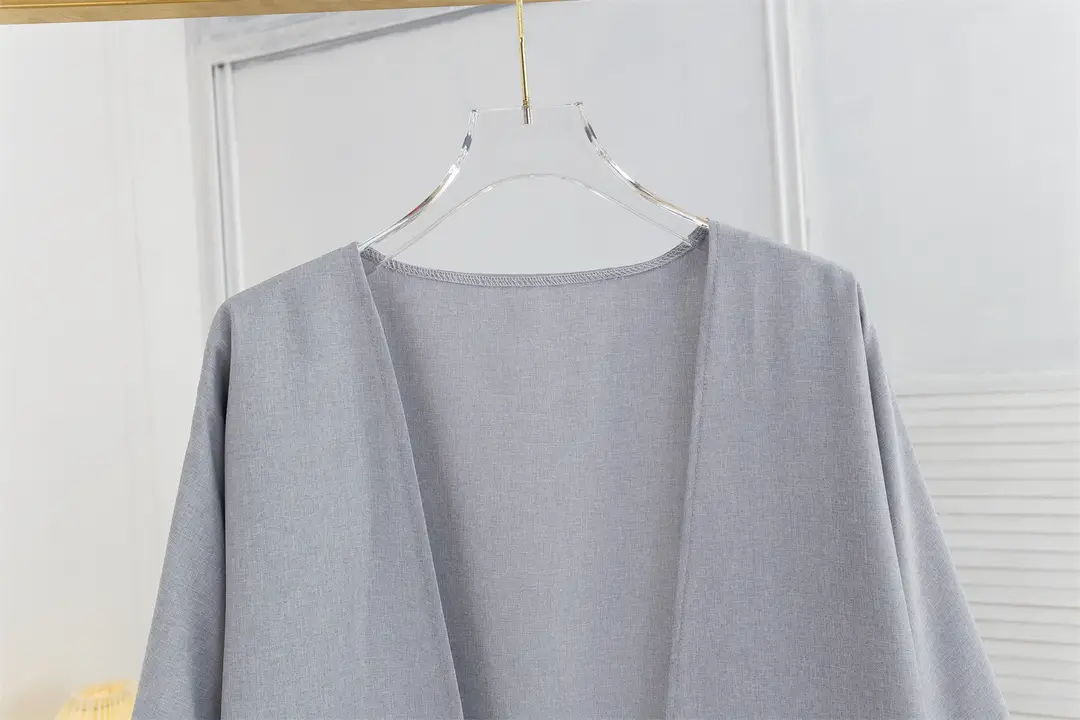 Cross-Border Foreign Trade Embroidered Cardigan with Long Sleeves and Embroidered Robes — feature 19