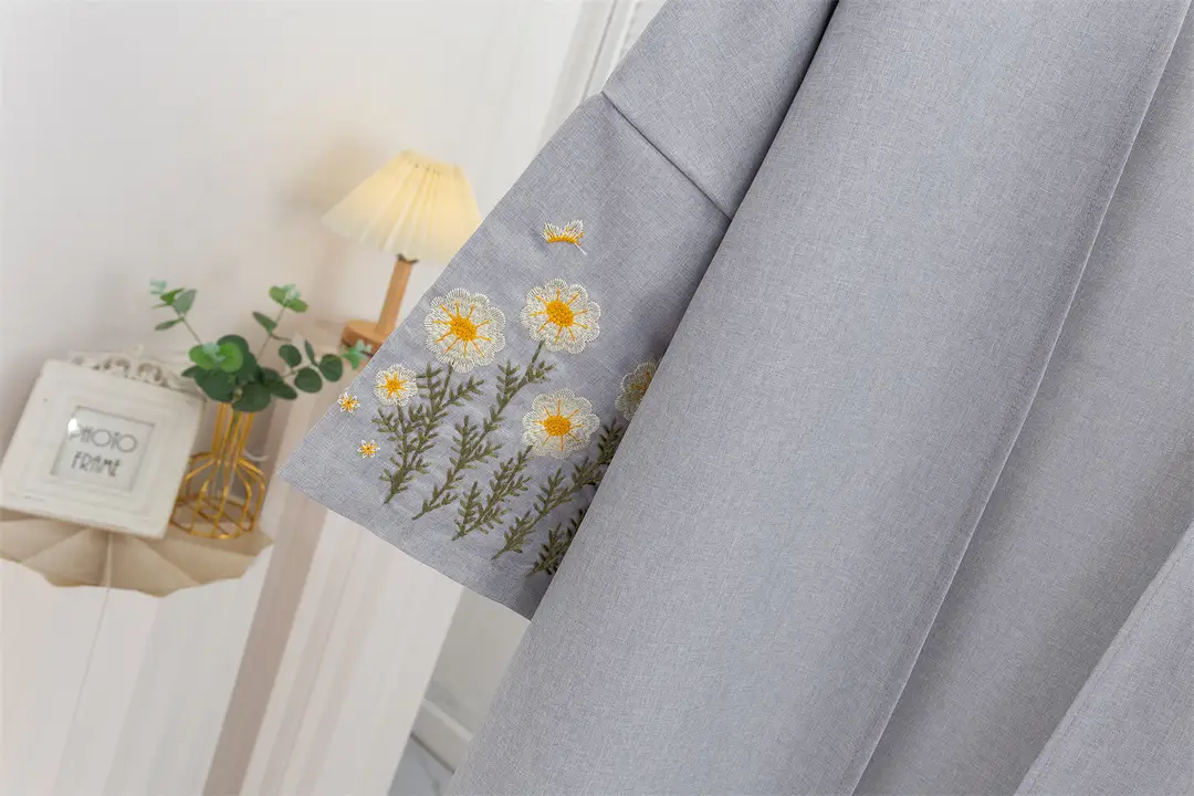 Cross-Border Foreign Trade Embroidered Cardigan with Long Sleeves and Embroidered Robes — feature 21