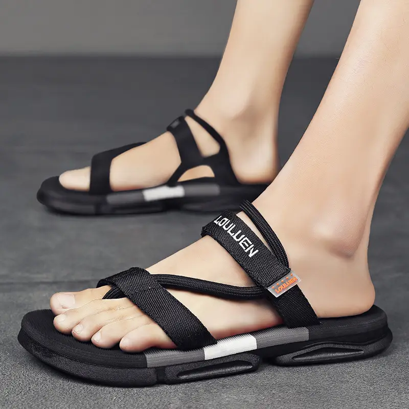Flip-flops Men's Summer Popular Slippers Men's Non-slip Summer Vietnamese Outer Wear Beach Sandals Dual-use Sports and Leisure - Image 12
