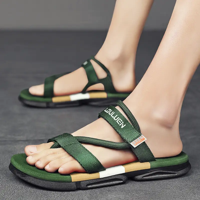 Flip-flops Men's Summer Popular Slippers Men's Non-slip Summer Vietnamese Outer Wear Beach Sandals Dual-use Sports and Leisure - Image 13