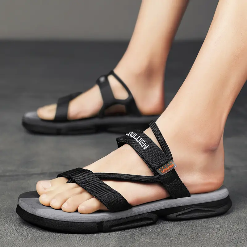 Flip-flops Men's Summer Popular Slippers Men's Non-slip Summer Vietnamese Outer Wear Beach Sandals Dual-use Sports and Leisure - Image 15