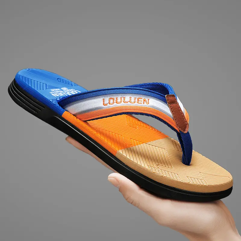 Slippers for Men, Summer Flip-flops, Men's Trendy Outer Wear, Non-slip Summer Soft-soled Vietnamese Beach Casual Sandals - Image 17