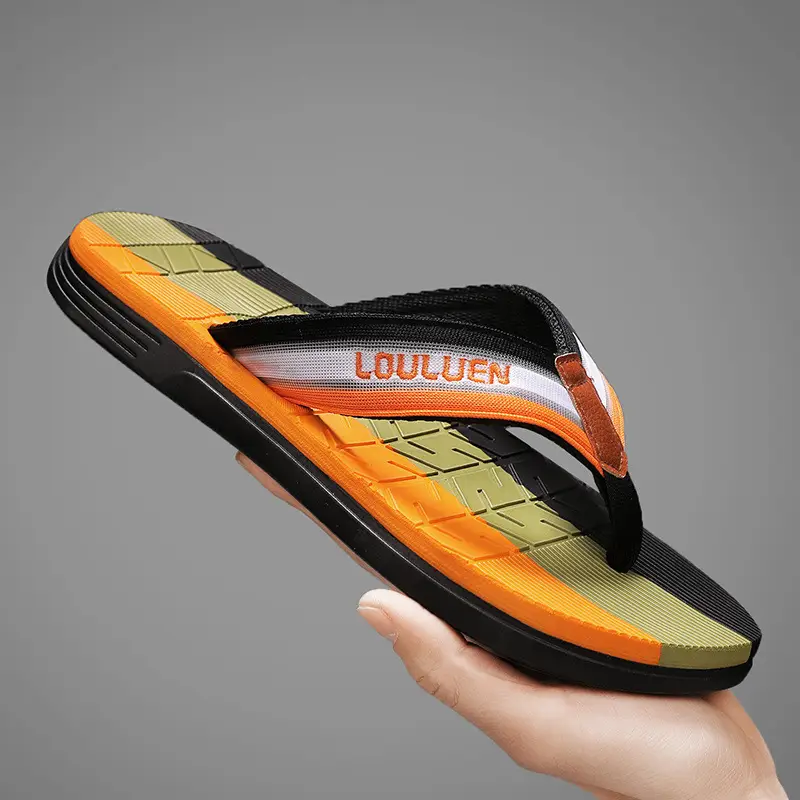 Slippers for Men, Summer Flip-flops, Men's Trendy Outer Wear, Non-slip Summer Soft-soled Vietnamese Beach Casual Sandals - Image 18
