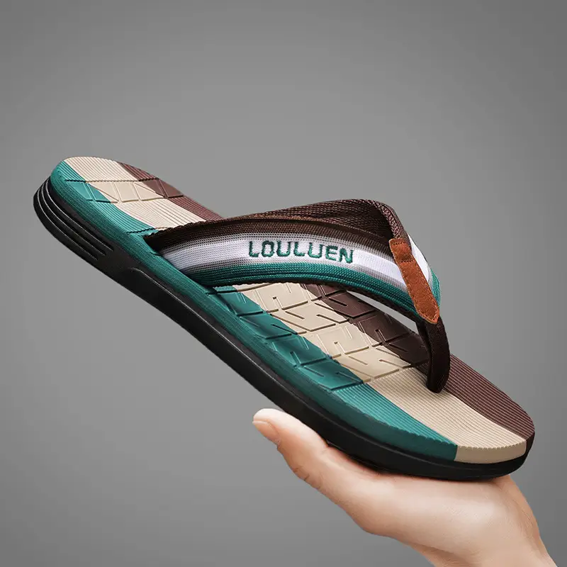 Slippers for Men, Summer Flip-flops, Men's Trendy Outer Wear, Non-slip Summer Soft-soled Vietnamese Beach Casual Sandals - Image 20