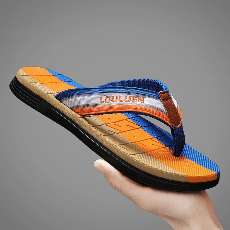 Slippers for Men, Summer Flip-flops, Men's Trendy Outer Wear, Non-slip Summer Soft-soled Vietnamese Beach Casual Sandals - Image 21