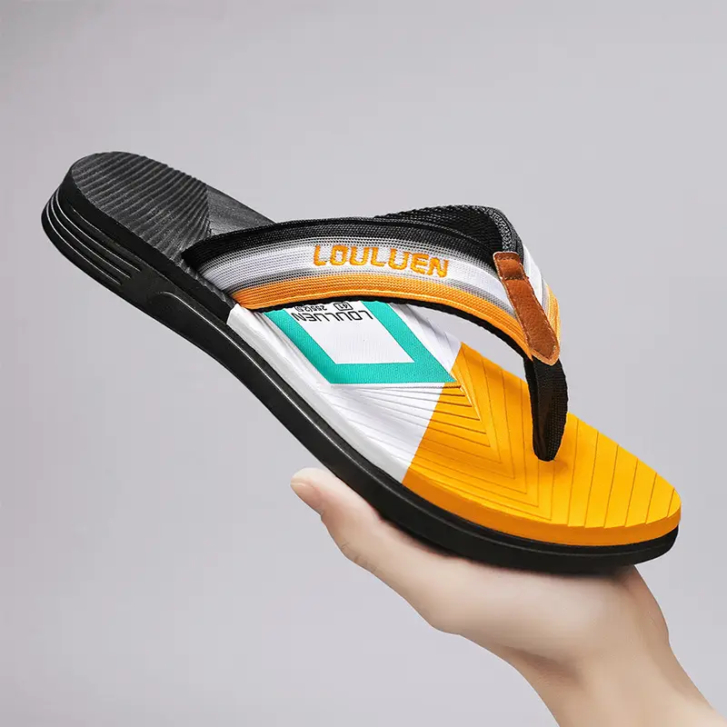 Slippers for Men, Summer Flip-flops, Men's Trendy Outer Wear, Non-slip Summer Soft-soled Vietnamese Beach Casual Sandals - Image 22
