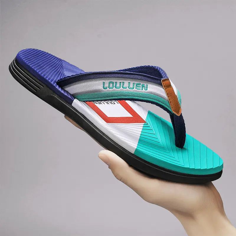 Slippers for Men, Summer Flip-flops, Men's Trendy Outer Wear, Non-slip Summer Soft-soled Vietnamese Beach Casual Sandals - Image 23
