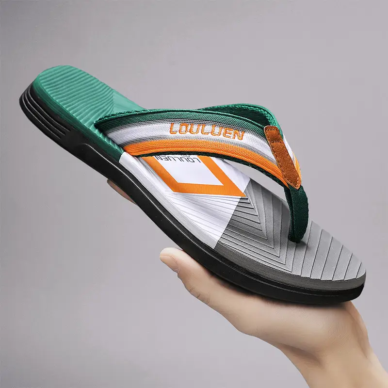 Slippers for Men, Summer Flip-flops, Men's Trendy Outer Wear, Non-slip Summer Soft-soled Vietnamese Beach Casual Sandals - Image 24