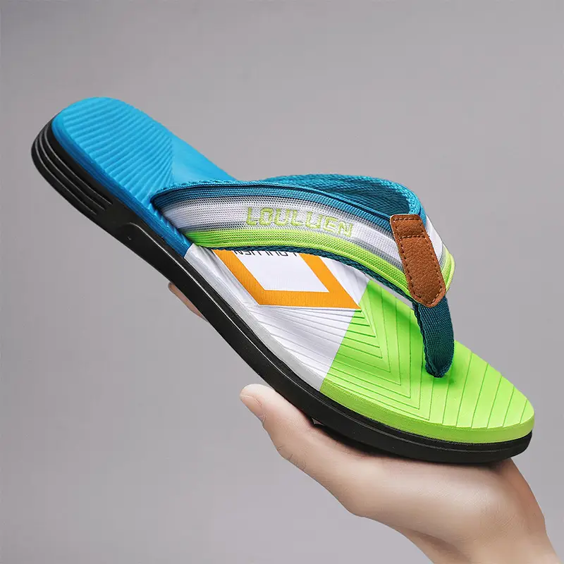 Slippers for Men, Summer Flip-flops, Men's Trendy Outer Wear, Non-slip Summer Soft-soled Vietnamese Beach Casual Sandals - Image 25