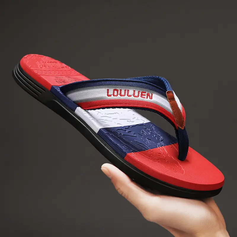 Slippers for Men, Summer Flip-flops, Men's Trendy Outer Wear, Non-slip Summer Soft-soled Vietnamese Beach Casual Sandals - Image 30