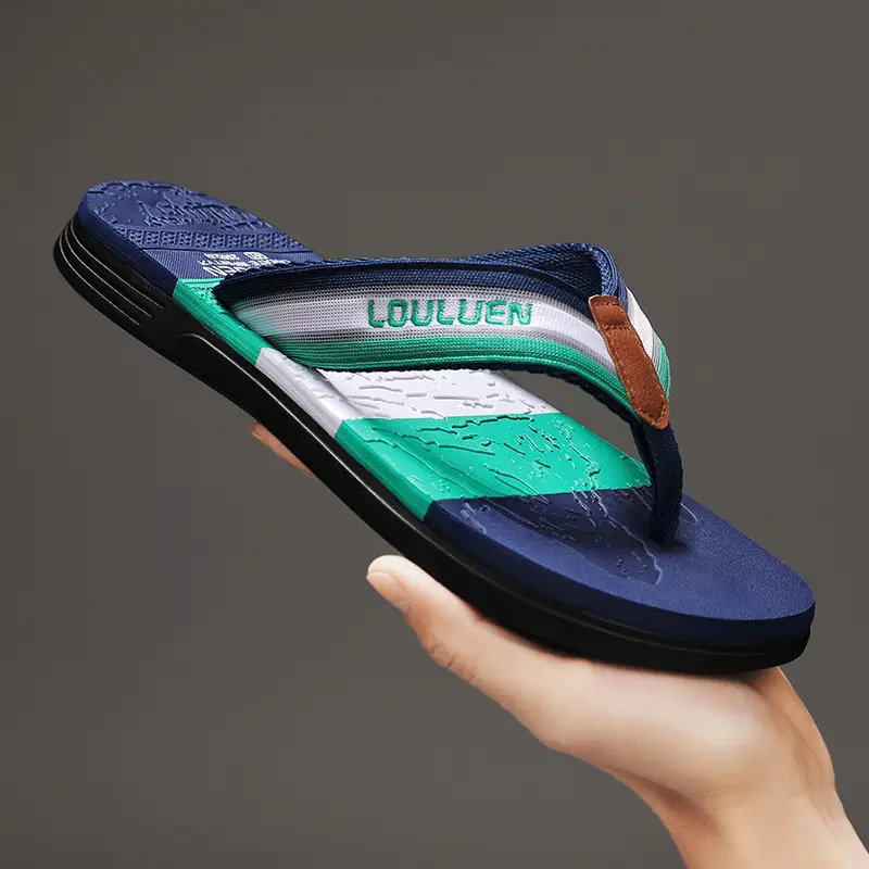 Slippers for Men, Summer Flip-flops, Men's Trendy Outer Wear, Non-slip Summer Soft-soled Vietnamese Beach Casual Sandals - Image 31