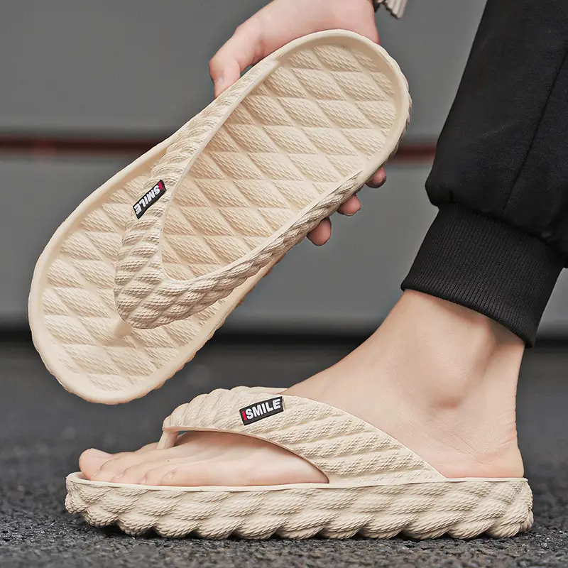 Guangdong Flip-flops Men's Summer Sports Large Size Flip-flops Soft Sole Slippers Beach Non-slip Wear-resistant Soft-soled Sandals - Image 11