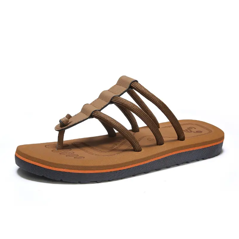 Flip-flops for Men, Non-slip, Wear-resistant, Deodorant, Men's Sandals, Summer Outdoor, South Beach Casual Sandals for Youth - Image 5