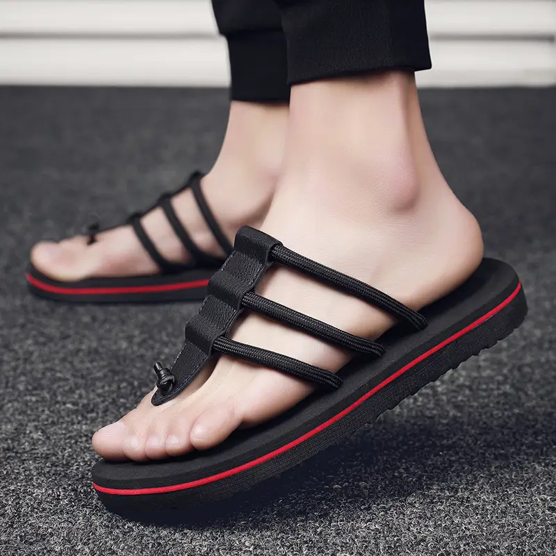 Flip-flops for Men, Non-slip, Wear-resistant, Deodorant, Men's Sandals, Summer Outdoor, South Beach Casual Sandals for Youth - Image 6