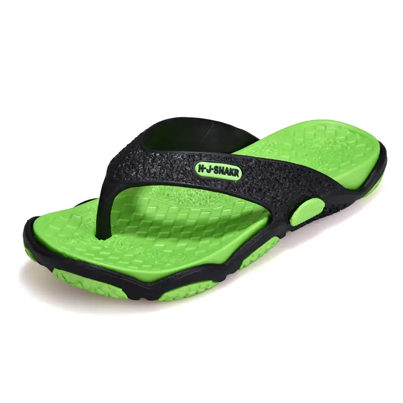 2024 Men's Red Black Plus Size Flip Flops - Image 7