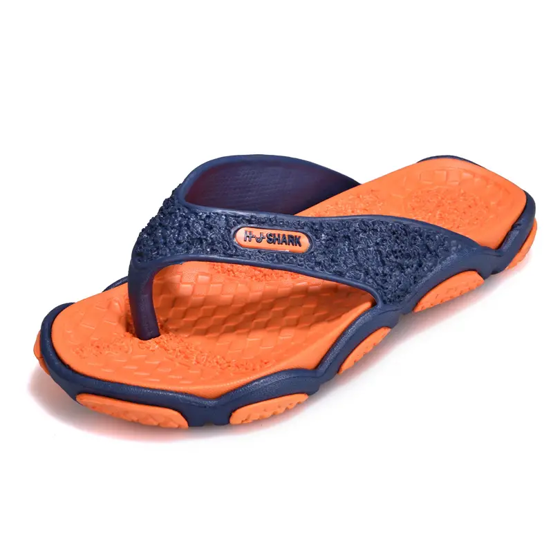 2024 Men's Red Black Plus Size Flip Flops - Image 2