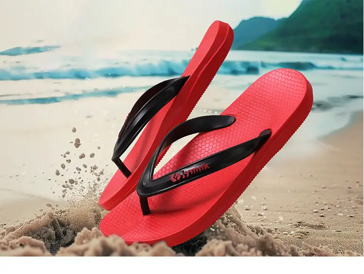Flip-Flops Men's Summer 2025 New Non-Slip Wear-Resistant Men's Flip-Flops Outer Wear Flats-Soled Splint Beach Sandals — feature 6