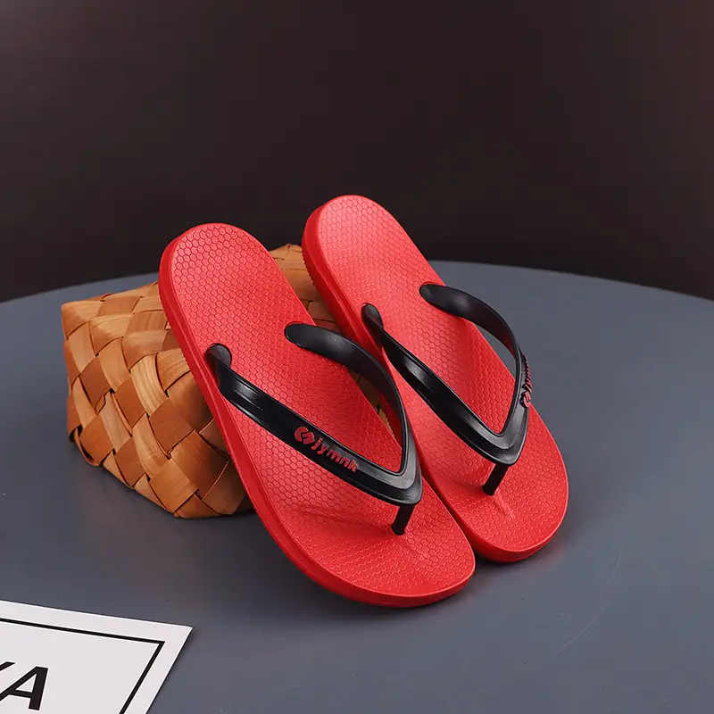Flip-Flops Men's Summer 2025 New Non-Slip Wear-Resistant Men's Flip-Flops Outer Wear Flats-Soled Splint Beach Sandals