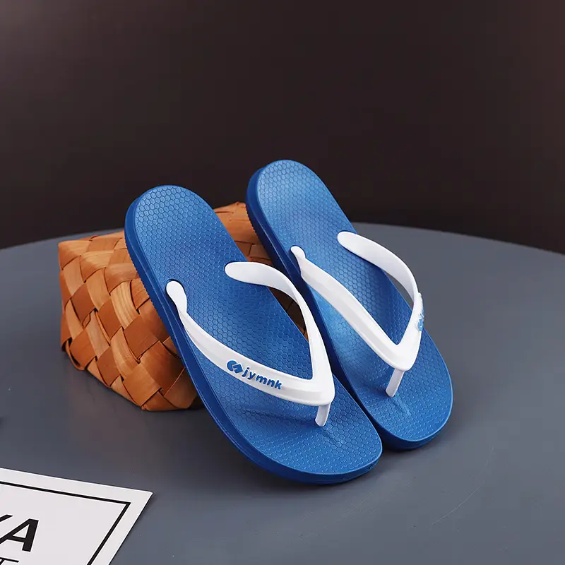 Flip-Flops Men's Summer 2025 New Non-Slip Wear-Resistant Men's Flip-Flops Outer Wear Flats-Soled Splint Beach Sandals