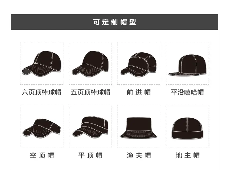 Men Mesh Baseball Cap 18CM Large Face Comfortable — feature 22