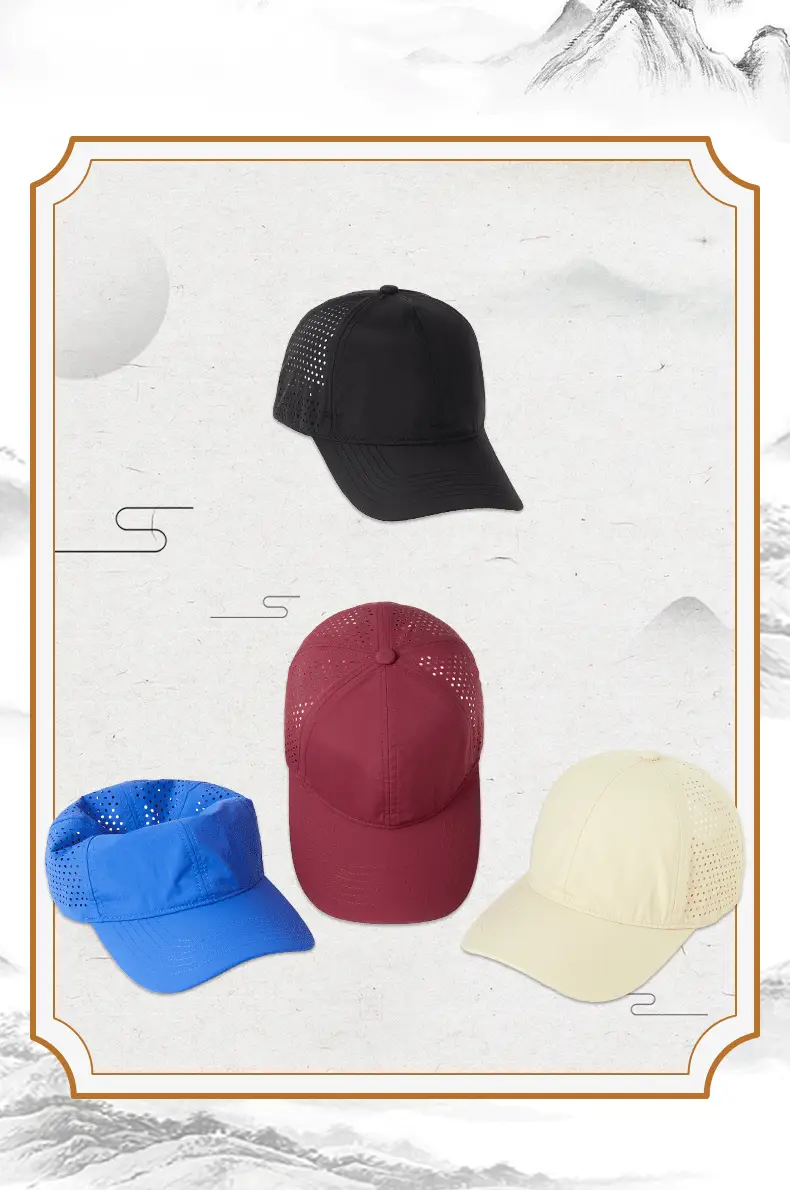 Men Mesh Baseball Cap 18CM Large Face Comfortable — feature 9
